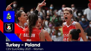 Turkey vs Poland I EuroVolley 2021 Women I Holidays Special