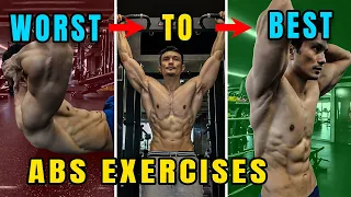 SIX PACK ABS Exercises Ranked BEST To WORST in HINDI [सबसे अच्छी से लेकर सबसे बेकार एक्सरसाइज]