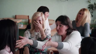 Веселое видео от родителей на выпускной, город Краматорск
