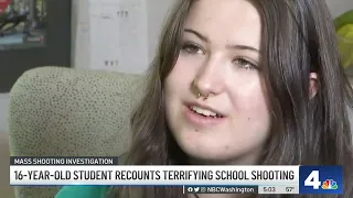 16-Year-Old Student Recounts Terrifying School Shooting | NBC4 Washington