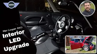 Mini Cooper R50 - How to - Upgrade Interior Lights to LED