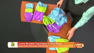 Luxury Reusable Dog Diapers And Belly-Wraps