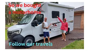 Motorhome newbies, the beginning of our travel adventures.