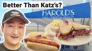 Is Jersey's Best Deli BETTER THAN KATZ's? Harold's New York Deli Review