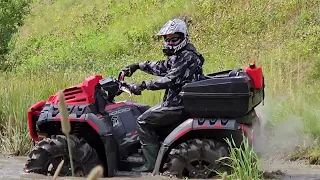 Polaris Sportsman 1000 & Can Am Outlander 1000 ( Crown Land Trails )