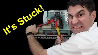 How to Free Up a Stuck Lever on a Vintage Sewing Machine. Showing the Whole Process!
