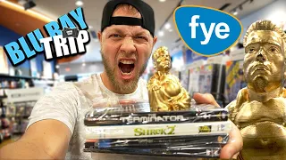 Blu-Ray Hunting with my Arnold Buddha!!!! at fye, walmart & Best Buy!