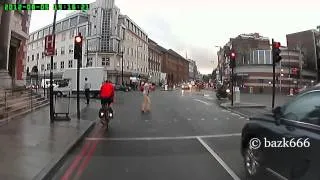 RLJ cyclist 3 + Crash at Limehouse link tunnel