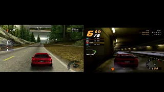 Need for Speed Hot Pursuit 2 Comparison PS2 (PCSX2) and PC (Cars and Track) Part 1