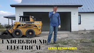 DIY Underground Electrical Service