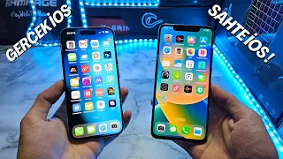 TÜM ANDROİD TELEFONLARI İPHONE'A ÇEVİRMEK!