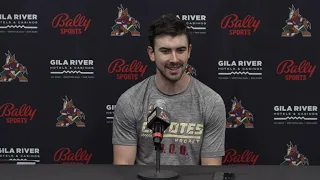 Kyle Capobianco postgame interview