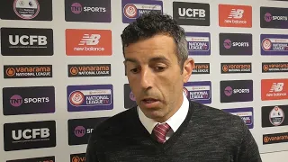 JULIO ARCA REACTION | SOUTH SHIELDS 2-0 BISHOP AUCKLAND