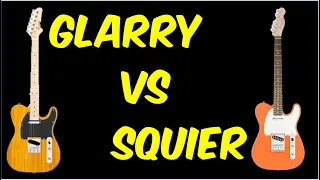 Cheap Telecaster Contest | Glarry vs Affinity Squier | Plus unboxing