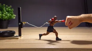 How to make stop-motion animation | Behind the scenes: "I'm fighting Mike Tyson"