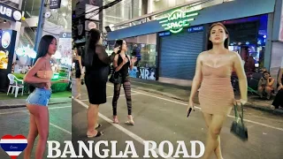 BANGLA ROAD PHUKET THAILAND SCENES AFTER 12 AM i