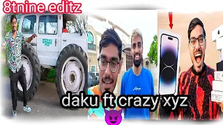 Daku ft. CrazyXYZ edit😈 | Amit Sharma daku edit 😈#crazy xyz#daku#edit