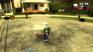 GTA SA Naruto mod - Kuchiyose no Jutsu