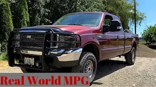 Ford 7.3 Powerstroke Real World MPG Update