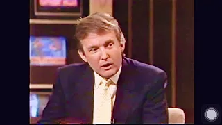Donald Trump speaks with Larry Merchant about Mike Tyson fights
