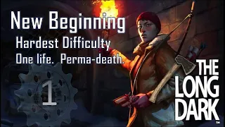 The Long Dark 1 - Rise up from the Ashes in Ash Canyon - Hardest Difficulty 500 Day Survival
