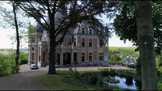 LE CHATEAU le Fy à Esneux BELGIUM: A Birds eye View