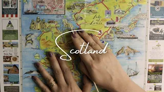 ASMR Maps of Scotland (soft spoken)