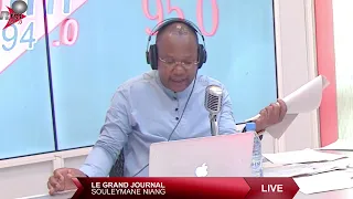 REPLAY - LE GRAND JOURNAL #RFM 12H  AVEC SOULEYMANE NIANG  & LA RÉDACTION - 13 JUILLET 2022