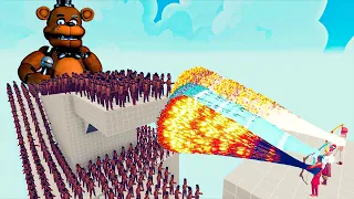 100x FREDDY FAZBEAR + 2x GIANT vs 3x EVERY GOD - Totally Accurate Battle Simulator TABS