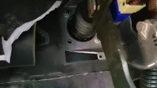 Hissing noise when applying brakes