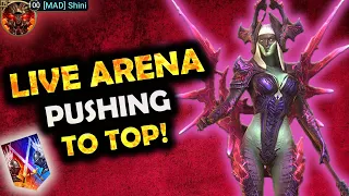 Last Live Arena Push Without Wukong! Losing To Arix Team : D   I Raid: Shadow Legends