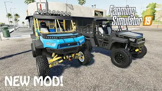 NEW COOL MOD in Farming Simulator 2019 | BRAND NEW UTV IS HERE | PS4 | Xbox One | PC
