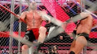 Extreme Rules 2013: Triple H vs Brock Lesnar: Steel Cage Match