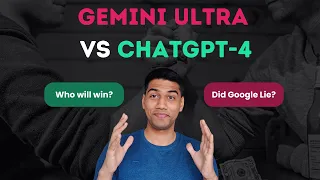 Google Gemini vs Chat GPT-4 | Which is actually better? | Gemini Ultra 1.0