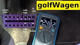 VW OBD2 CAN bus check quick