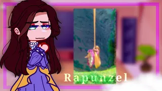 Pais da Rapunzel reagindo a ela•|gacha club|•