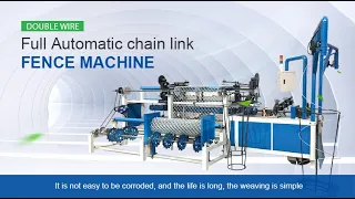 AUTOMATIC CHAIN LINK FENCE MAKING MACHINE PRICE  | CHAIN LINK FENCING MACHINE FACTORY | CHAIN LINKS