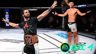 UFC4 Doo Ho Choi vs Seth Rollins WWE EA Sports UFC 4 PS5