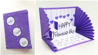 Happy Friendship Day Greeting Card Making • How To Make Friendship Day Card • Card For Bestfriends