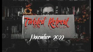 Twisted Retreat Book Box Unboxing: November 2022 | Violet Prynne