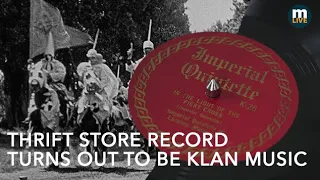 Thrift store record with mysterious Michigan history turns out to be Klan music