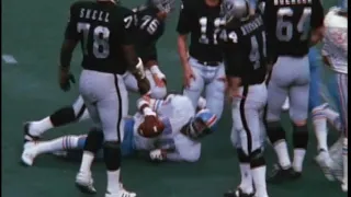 1973 Raiders at Oilers week 12