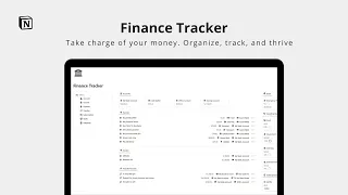 Creating a Powerful Finance Tracker in Notion: Comprehensive Template Step by Step Tutorial