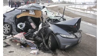 ПОДБОРКА ДТП И АВАРИЙ ДЕКАБРЬ 2015 #56 / Car Crash Compilation December 2015 #56