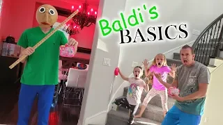 Baldi's Basics in Real Life in Our New House!!! BFF Toys Scavenger Hunt!