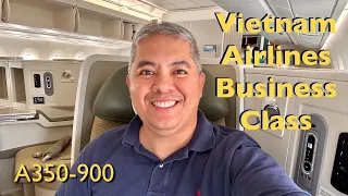 VIETNAM AIRLINES BUSINESS CLASS BKK-HAN ON THEIR A350-900