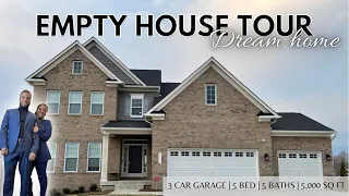 Empty House Tour + Upgrades We Chose! | OUR DREAM HOME | New Construction Home | Marsh Forever