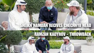 Sheikh Hamdan Bin Mohammed Bin Rashid Al Maktoum Recieves Chechnya Head Ramzan Kadyrov At Dubai