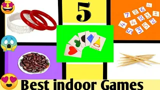 5 Best indoor games to Play at home|| new indoor Games for lockdown||diy games , game for kids