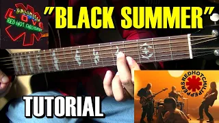 Como tocar "Black summer" (2022) Red Hot Chili Peppers Tutorial Completo Guitarra Acústica c/Solo
